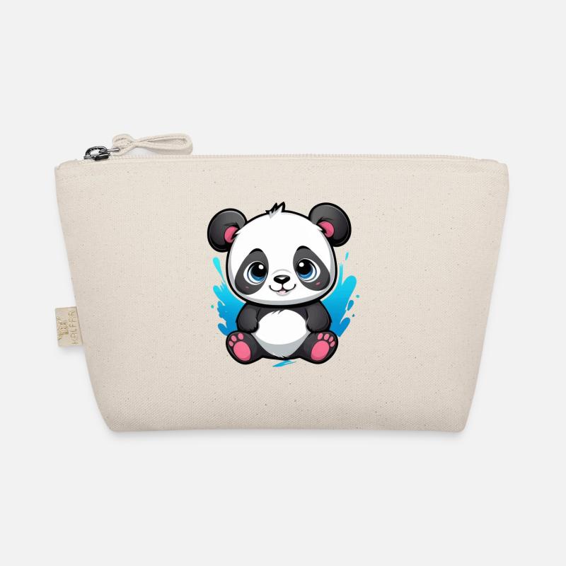 Panda Bear Organic Pouch