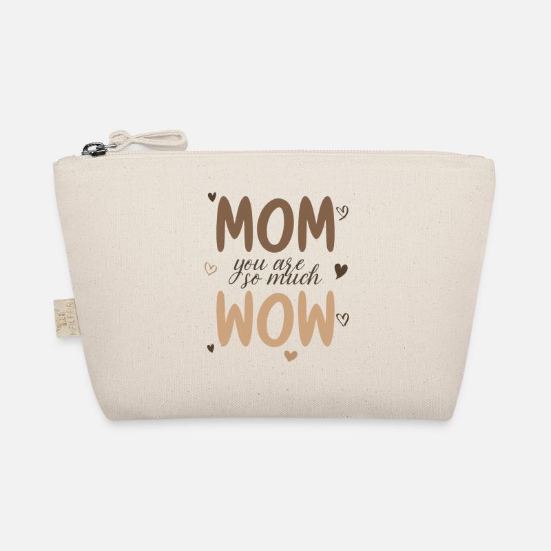 Mama Du Bist Wow Mom You Are Wow Mutter Muttertag Bio-Täschchen