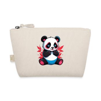 Panda Ours - Trousse biologique - nature - Devant