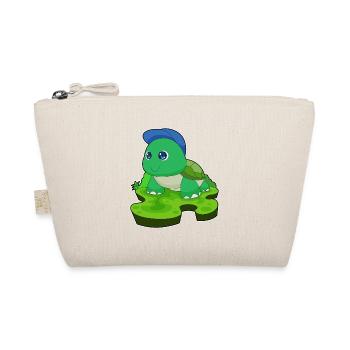 Tortoise Student Cap School - Organic Pouch - nature - Front