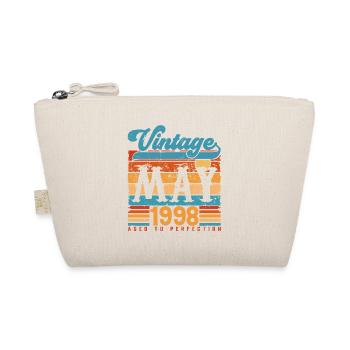 Mai 1998, Cadeau Anniversaire Vintage mai 1998. - Trousse biologique - nature - Devant