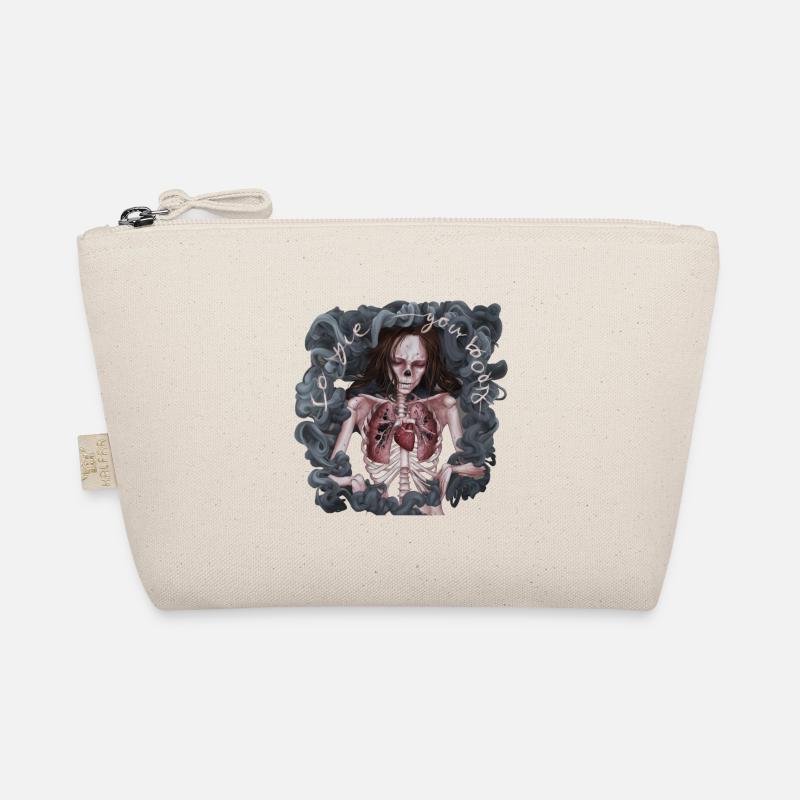 Skelette Bio-Täschchen