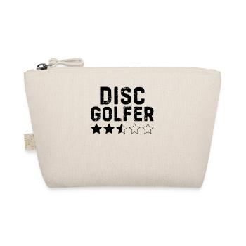 Disc Golfer drôle avec une critique 5 étoiles - Trousse biologique - nature - Devant