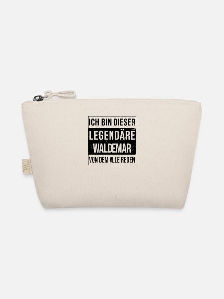 Ich bin dieser legendäre für Waldemar - Bio-Täschchen - Natur