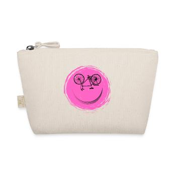 Bicycle Face - Organic Pouch - nature - Front