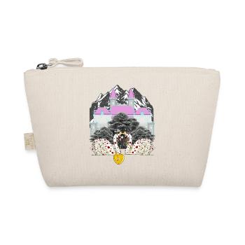 Mountain Castle Swans Love Heart Saint-Valentin - Trousse biologique - nature - Devant