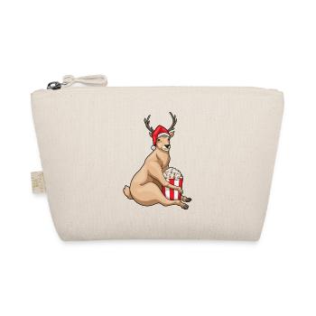Reindeer Christmas Popcorn - Organic Pouch - nature - Front