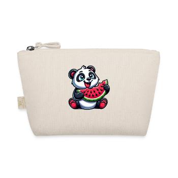 Panda à la pastèque fruité drôle - Trousse biologique - nature - Devant