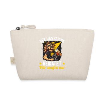 the ugly one marries bachelor party bachelor party - Organic Pouch - nature - Front