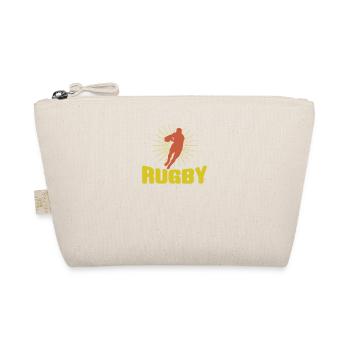 Rugby style rétro Football Sport - Trousse biologique - nature - Devant