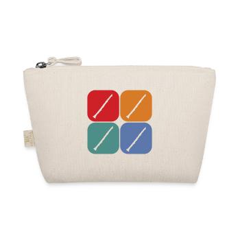 Vintage coucher de soleil clarinette instrument clarinette musique - Trousse biologique - nature - Devant