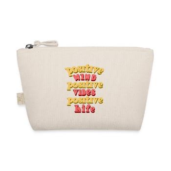 Positive mind positive vibes - Organic Pouch - nature - Front