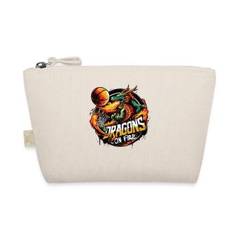 Dragons on Fire Basketball - Bio-Täschchen - Natur - Vorne