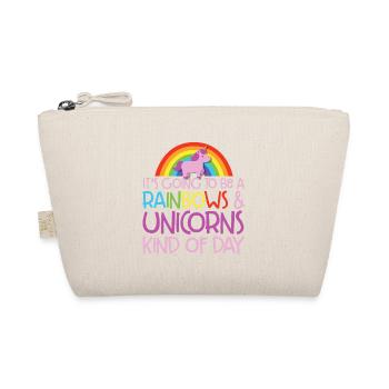 It's Going To Be A Rainbows And Unicorns Kind Cool - Organic Pouch - nature - Front