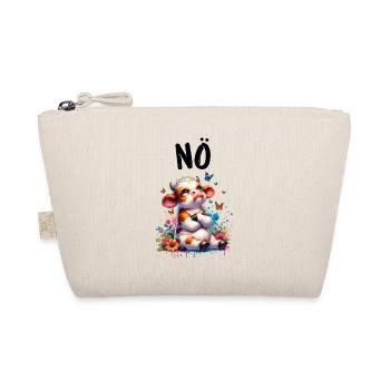 Cow Saying Nope for Boys and Girls - Organic Pouch - nature - Front