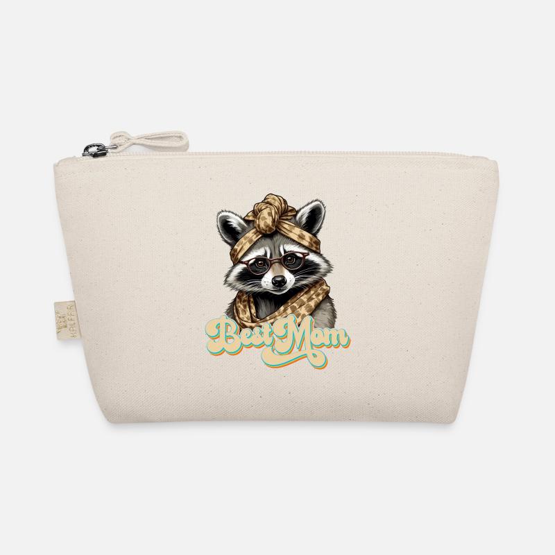 Beste Mama Waschbär Design Perfekt Zum Muttertag Bio-Täschchen