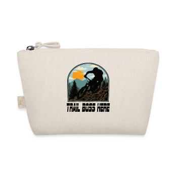 Downhill Mountain Bike Mtb Mountain Bike Biking - Organic Pouch - nature - Front
