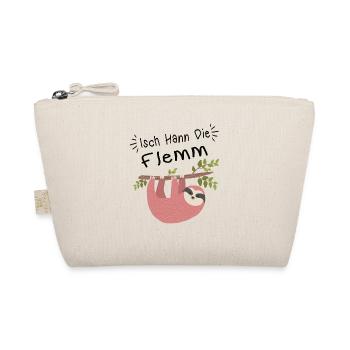 Isch Hann the Flemm Saarland Saarland dialect - Organic Pouch - nature - Front