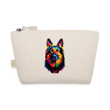 Berger Allemand Couleurs Vives Pop Art Chien Chiens De Berger - Trousse biologique - nature - Devant