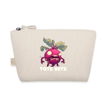 Halloween Rote Bete Tote Beete Tote Bete - Bio-Täschchen - Natur - Vorne