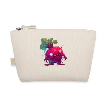 Halloween Rote Bete Tote Beete Tote Bete - Bio-Täschchen - Natur - Vorne