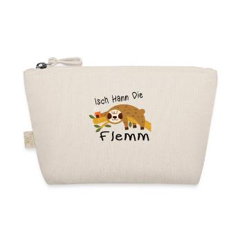 Isch Hann the Flemm Saarland Saarland dialect - Organic Pouch - nature - Front