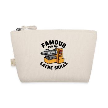 Lathe Wood Turning Lathe - Organic Pouch - nature - Front