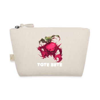 Halloween Rote Bete Tote Beete Tote Bete - Bio-Täschchen - Natur - Vorne