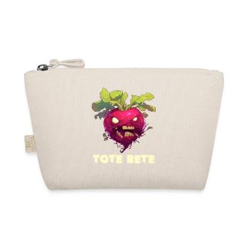 Halloween Rote Bete Tote Beete Tote Bete - Bio-Täschchen - Natur - Vorne