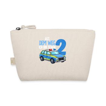2ème anniversaire Police Police Car 2 ans - Trousse biologique - nature - Devant