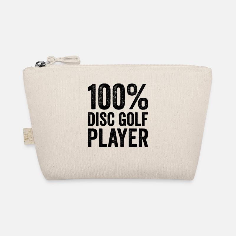 100% Disc Golf Player Organic Pouch
