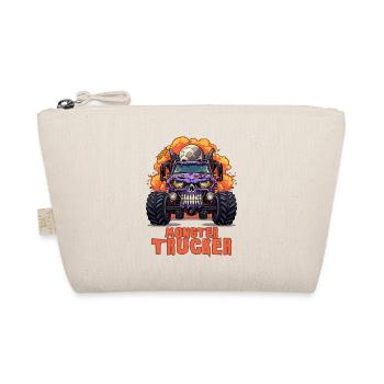 Monster Trucker: Monster Truck Skull - Organic Pouch - nature - Front