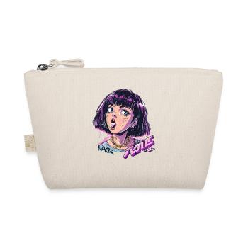 Naughty rich anime girl - Organic Pouch - nature - Front