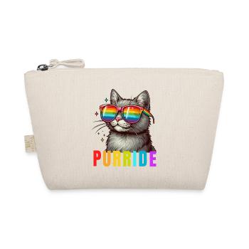 Purride Cat Pride Monat LGBTQ Rainbow Gay Parade - Bio-Täschchen - Natur - Vorne