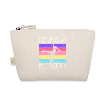 Pole Dance Dancer, Pole Dancing, Pole Dancing - Organic Pouch - nature - Front