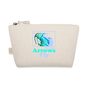 Archery Archery Archery Arrow Bow - Organic Pouch - nature - Front