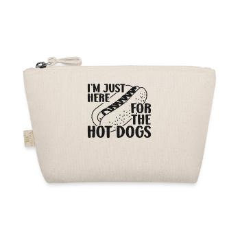 Hot Dog Adulte Je suis juste là pour - Trousse biologique - nature - Devant