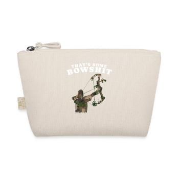 Archery Archery Archery Arrow Bow - Organic Pouch - nature - Front