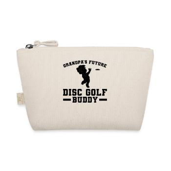 Grandpa's future disc golf buddy - Bio-Täschchen - Natur - Vorne