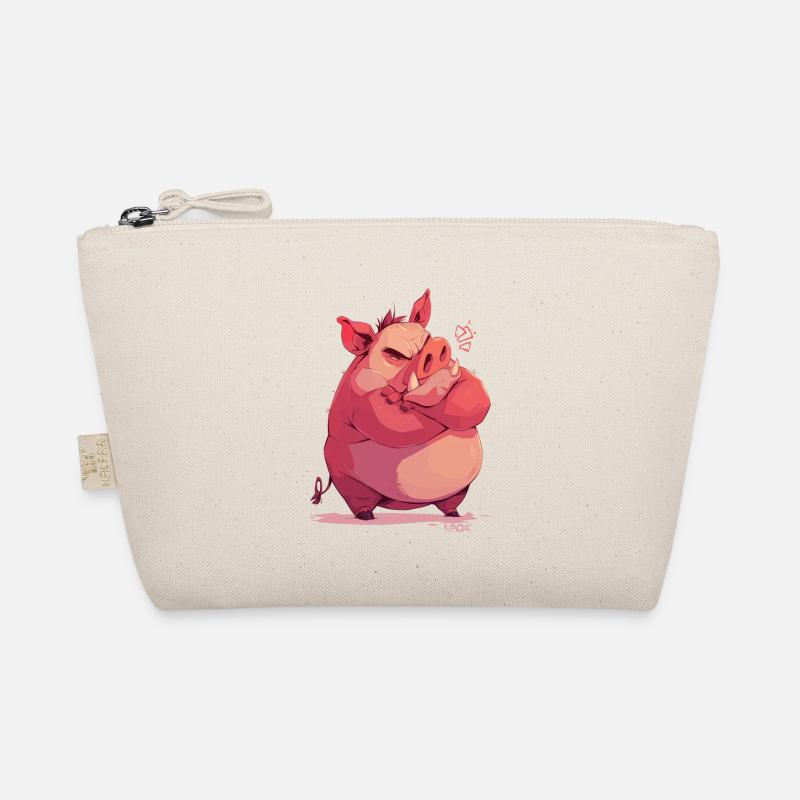 Cochon en colère et offensé Trousse biologique