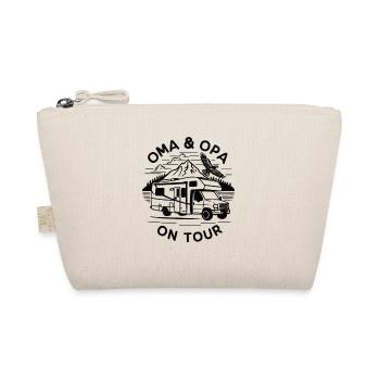 Oma und Opa on Tour Wohnmobil - Bio-Täschchen - Natur - Vorne
