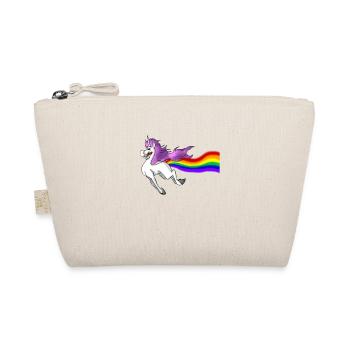 Licorne drôle arc-en-ciel licorne rose magique péter - Trousse biologique - nature - Devant