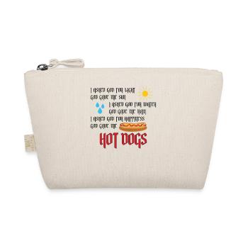 Hot Dog Adult I Asked For Light - Organic Pouch - nature - Front