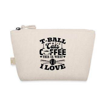 T-Ball Cats Café C’est ce que j’aime - Tee-ball - Trousse biologique - nature - Devant
