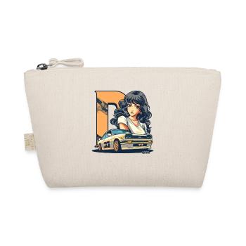 D-like Initial : Anime japonais rétro JDM Manga - Trousse biologique - nature - Devant