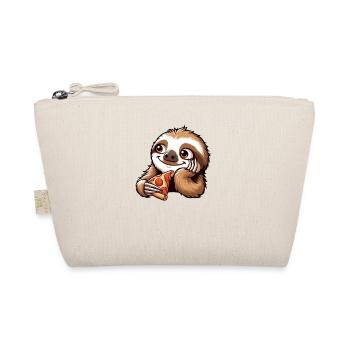 Sloth Pizza Pizza Lover Fast Food - Organic Pouch - nature - Front