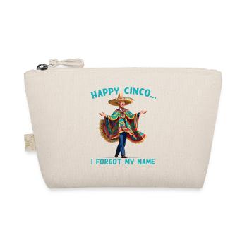 Funny Confused President Mexican Humor - Organic Pouch - nature - Front