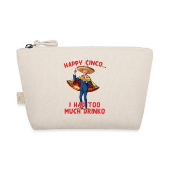 Funny confused president Mexican holiday - Organic Pouch - nature - Front