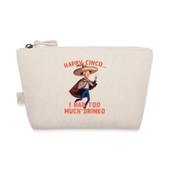 Funny Confused President Satire Mexican - Organic Pouch - nature - Front