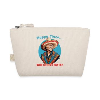 Funny confused president Mexican holiday - Organic Pouch - nature - Front